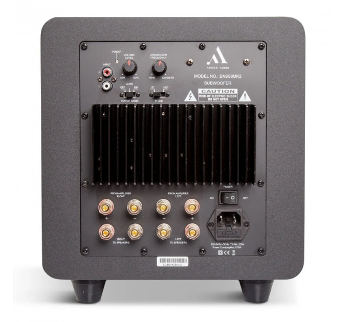 Argon Audio Bass 8 mk2 Black