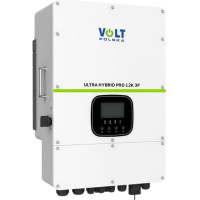 Гібридний сонячний інвертор (hybrid) Volt Polska ULTRA HYBRID PRO 12K 3F 48/230V-400V + 2xMPPT 200-650V Wi-Fi (3SSHZ9123F)