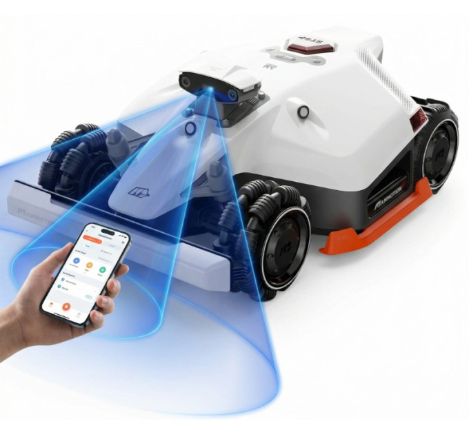Робот-газонокосарка MAMMOTION LUBA 2 AWD 5000X (AWD, RTK-GPS)