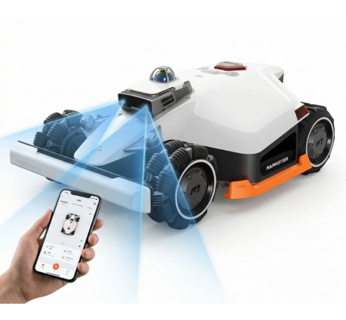 Робот-газонокосарка Mammotion Luba 3 AWD 3000 з NRTK-навігацією і повним приводом