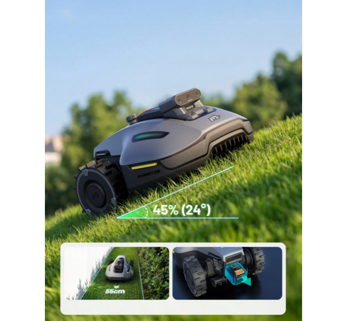 ​Робот-газонокосарка Mammotion YUKA 2 800 Mini — Еталонна точність для невеликих ділянок