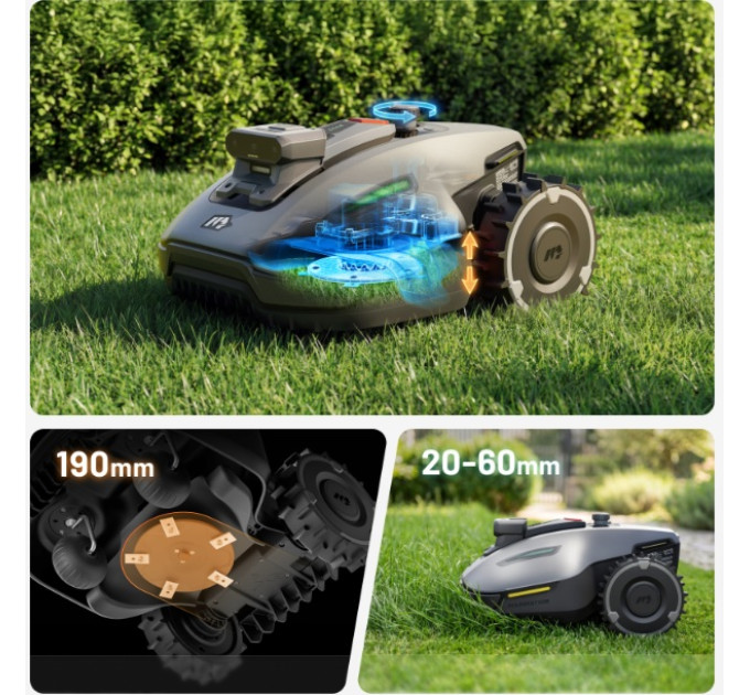 ​Робот-газонокосарка Mammotion YUKA 2 800 Mini — Еталонна точність для невеликих ділянок