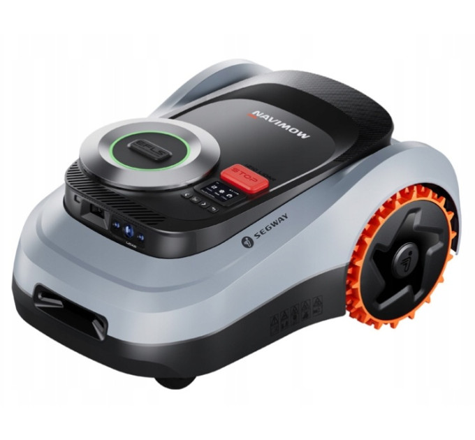 Газонокосарка робот Segway Navimow i210E з системою розпізнавання VisionFence, позиціонуванням EFLS LiDAR і площею покосу до 1000м2 | Новинка 2026 року
