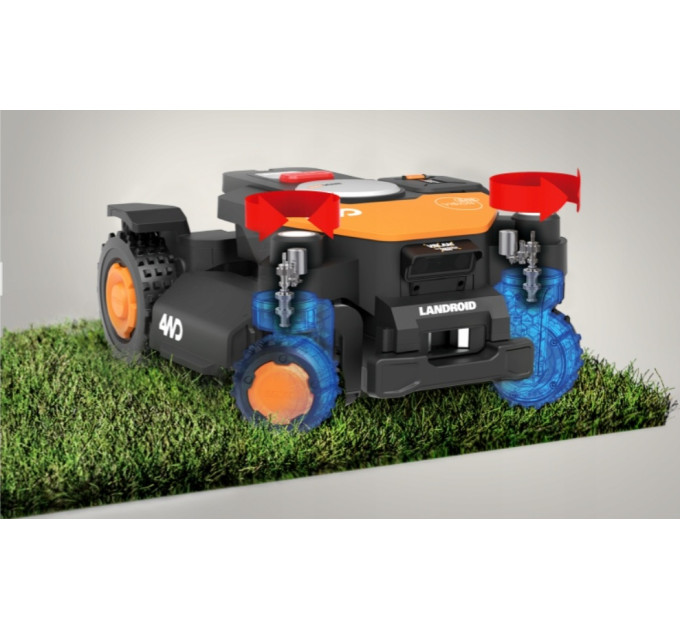 Worx Landroid Vision Cloud L4000 4WD WR344E