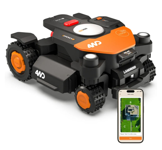 Worx Landroid Vision Cloud L4000 4WD WR344E