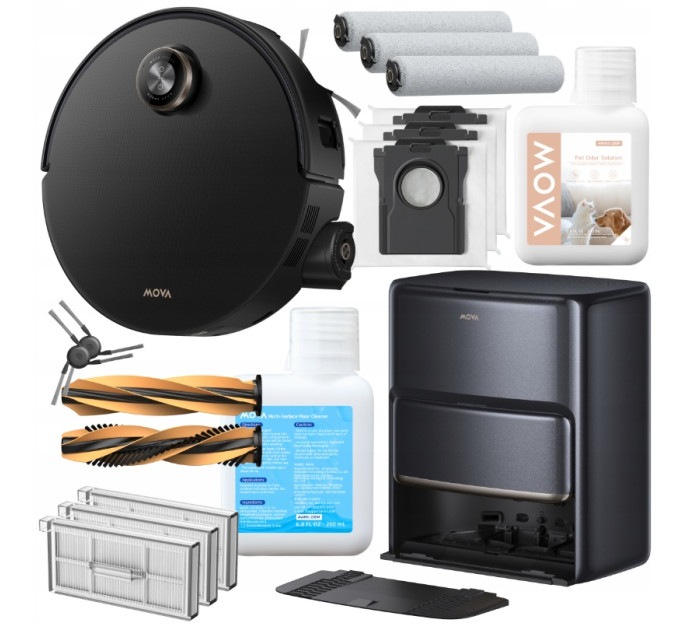 MOVA Z60 Ultra Roller Complete Black (RLZ83CE-1)