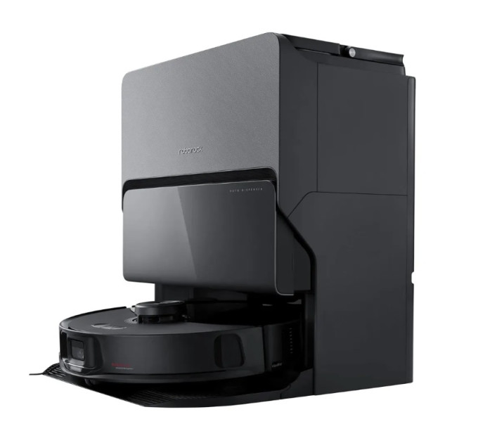 Робот-пилосос з вологим прибиранням RoboRock S8 MaxV Ultra Black