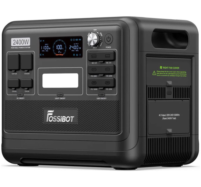 Зарядна станція Fossibot F2400