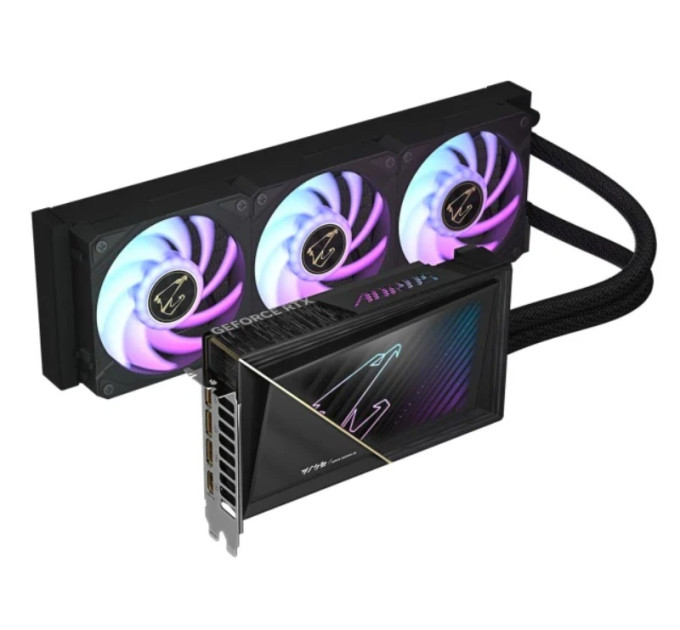 GIGABYTE AORUS GeForce RTX 5080 XTREME WATERFORCE 16G (GV-N5080AORUSX W-16GD)