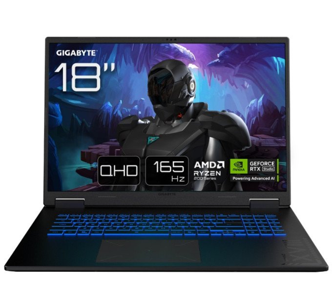 Ігровий ноутбук Gigabyte Gaming A18 (3VHK3EEC93SD) (AMD Ryzen 7 260 / 18" / RAM 16GB / SSD 512GB / RTX 5050)