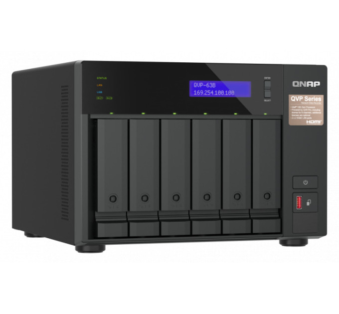 NVR QNAP QVP-63B