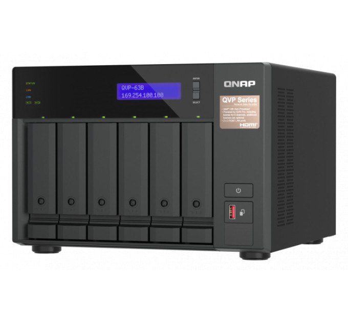 NVR QNAP QVP-63B