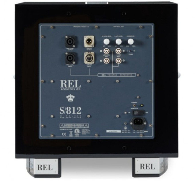 REL Acoustics S812 Piano Black