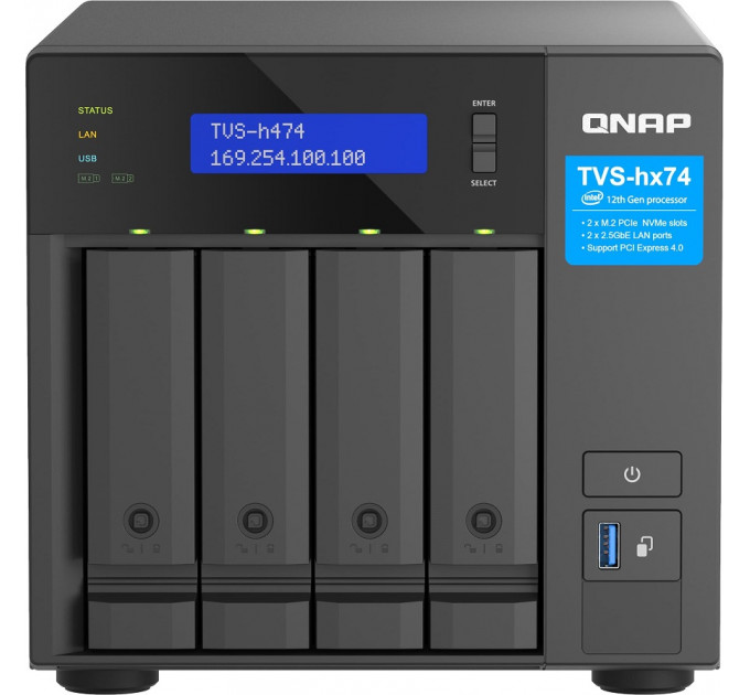 Qnap TVS-H474-PT-8G