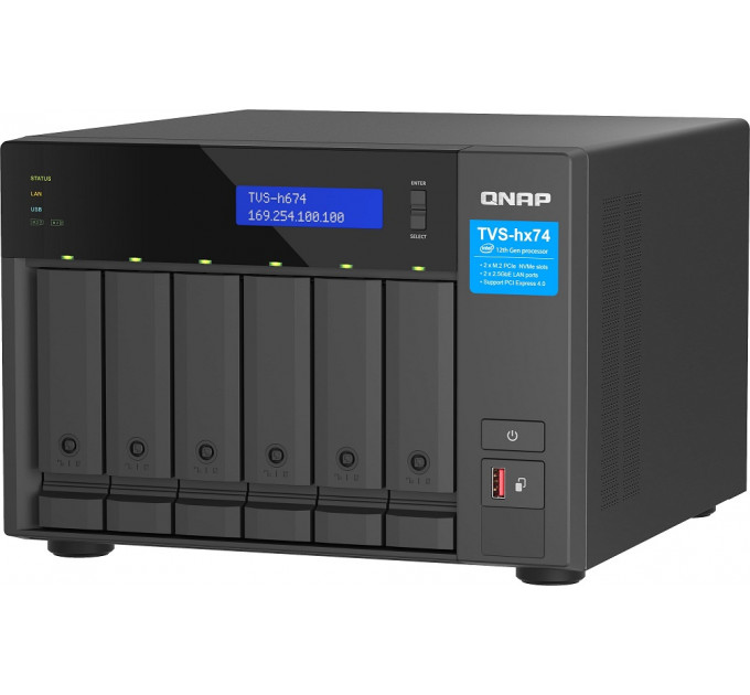 Qnap TVS-h674-i3-16G