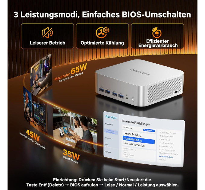 GEEKOM A9MAX (GMA9MAXRAI9HX370-321T-EU) 