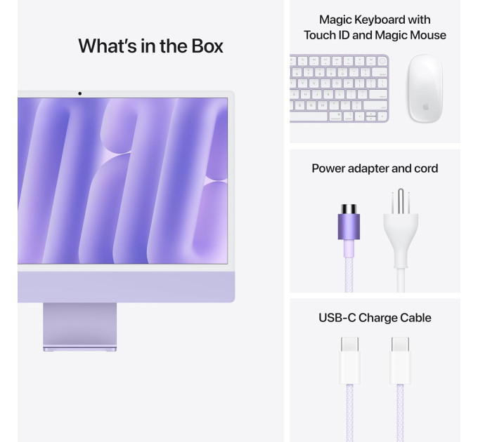 Apple iMac 24 M4 Purple (Z1EU000AN)