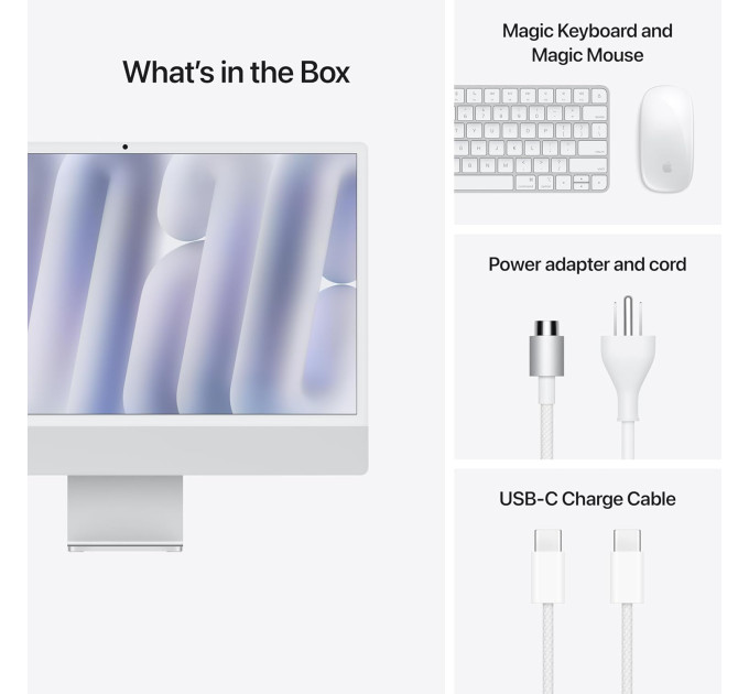 Apple iMac 24 M4 Silver (Z1EJ000AM)