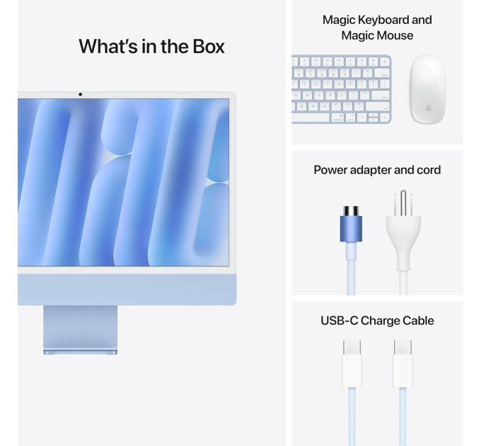 Apple iMac 24 M4 Blue (MWUF3ZE/A/R1/D2)