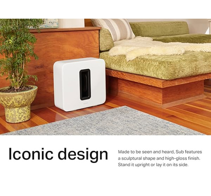 Sonos Sub Gen.3 White (SUBG3EU1)