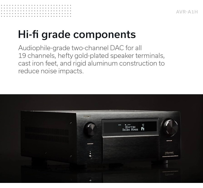 Denon AVC-A1H Black