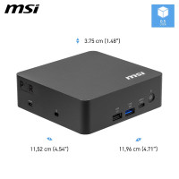 MSI Cubi NUC AI+ 3MG (3MG-005BEU) MSI Cubi NUC AI+ 3MG (3MG-005BEU)