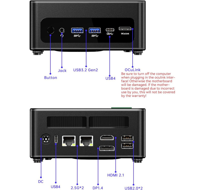 AOOSTAR GEM12+ PRO (B0FMLBJYBP)