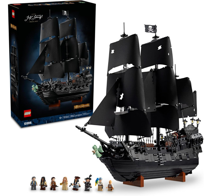 LEGO Icons Піратський корабель капітана Джека Горобця (10365)