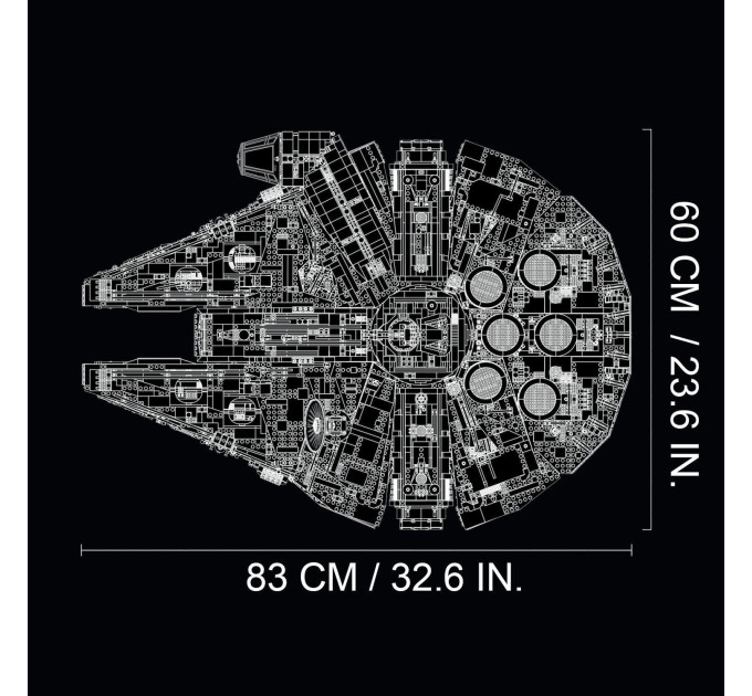 LEGO Star Wars Сокіл Тисячоліття (75192)
