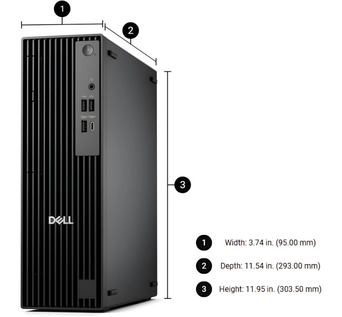 Dell Pro Slim (BTO107_QCS1250)