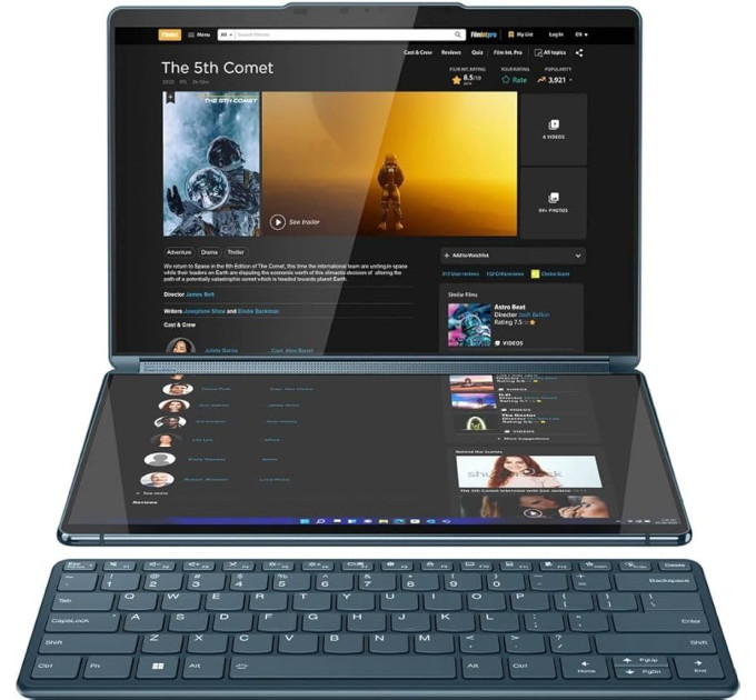 Lenovo Yoga Book 9 14 (83KJ000BNT), купити Lenovo Yoga Book 9 14, купить Lenovo Yoga Book 9 2025 Киев,  Lenovo Yoga Book 9 14 Україна